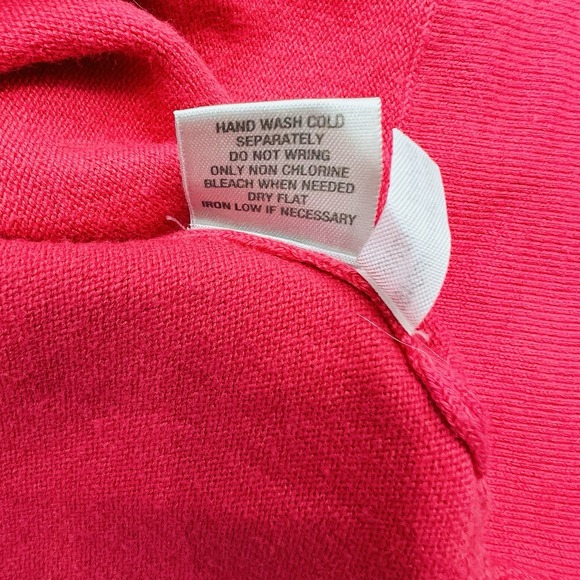 Plus Size XL 2-Piece Outfit Floral Linen Dress & Pink Cropped Jacket Set - Picture 16 of 16